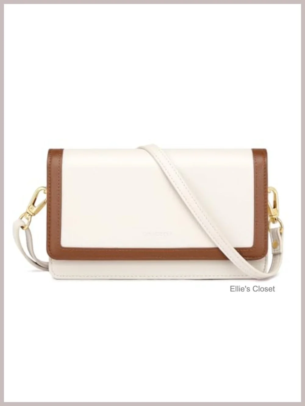 Crossbody Phone Purse Wristlet Clutch Faux Leather RFID Blocking Wallet